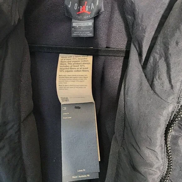 Nike Air Jordan 23 Engineered Statement Polar Jacket Medium New - Picture 6 of 10